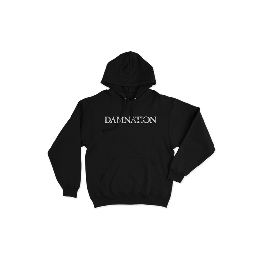 BLACK PULLOVER HOODIE