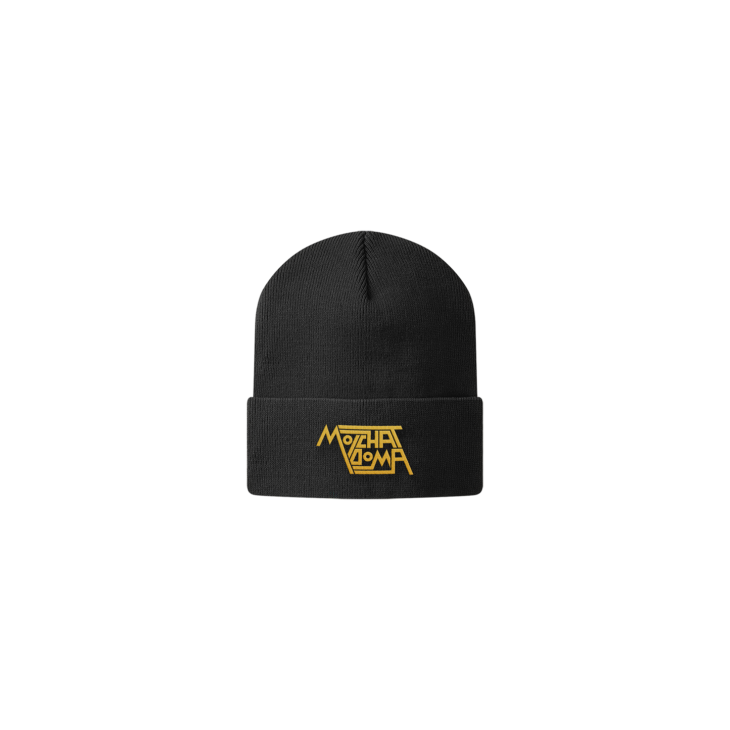 LOGO BLACK BEANIE