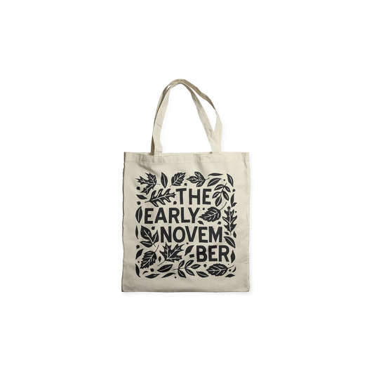 SCATTERED NATURAL TOTE BAG