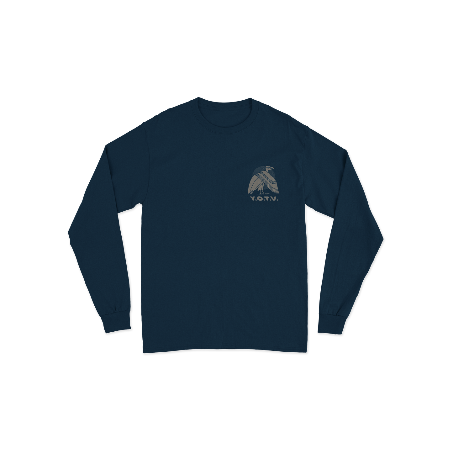 YEAR OF THE VULTURE NAVY LONG SLEEVE TEE